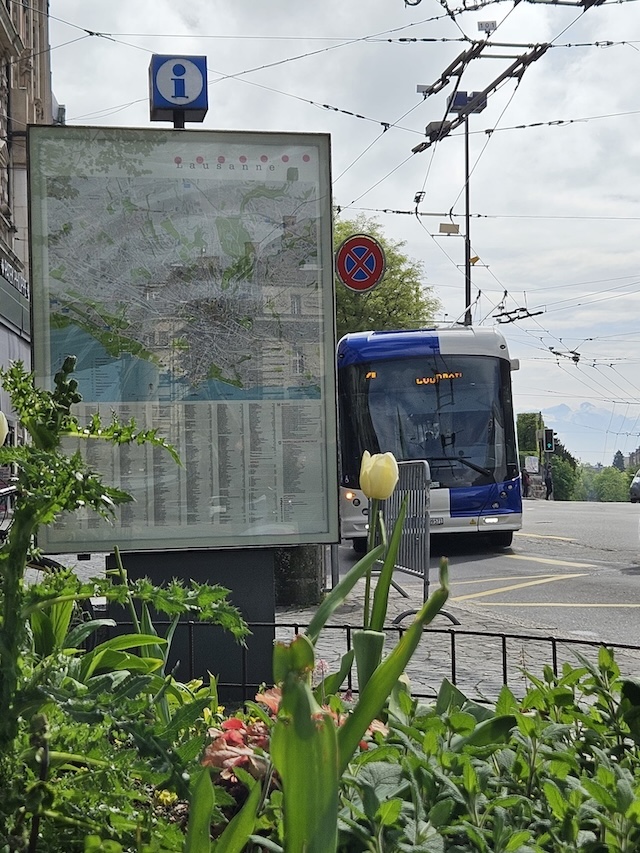 Lausanne en cartes